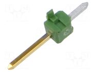 Connector: pin strips; pin header; male; PIN: 1; AMPMODU MOD II TE Connectivity