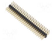 Connector: pin strips; pin header; male; PIN: 50; SL 4; 3A; 250V FISCHER ELEKTRONIK