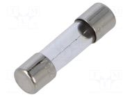 Fuse: fuse; 10A; 250VAC; quick blow; cylindrical,glass; 5x20mm; 5SF BEL FUSE