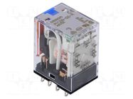 Relay: electromagnetic; DPDT; Ucoil: 48VDC; Icontacts max: 10A OMRON