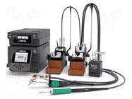 Station: soldering/desoldering; 150W; 150W; 90÷450°C; 230VAC; ESD JBC TOOLS