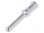Contact; male; copper alloy; silver plated; 6mm2; 8AWG; crimped ILME