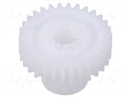 Spur gear; whell width: 6mm; Ø: 22.4mm; Number of teeth: 30 IGUS