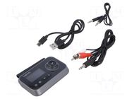 BT receiver; black; Jack 3,5mm,USB C socket; 10m; Bluetooth: 5.0 LOGILINK