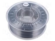 Filament: SILK; Ø: 1.75mm; silver; 225÷245°C; 1kg DEVIL DESIGN
