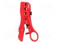 Stripping tool; Wire: coaxial; 125mm NEO TOOLS