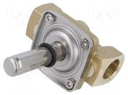 Electromagnetic valve; G 1/2"; brass; EPDM; EV221BW; Valve: 2/2 NC DANFOSS