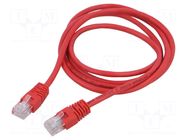 Patch cord; RJ45 plug,both sides; U/UTP; 5e; stranded; CCA; 1.5m GEMBIRD