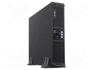 Power supply: UPS; 1000W; 1000VA; 208÷240V; 385x438x88mm; 9Ah; 6h ARMAC