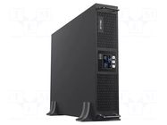 Power supply: UPS; 2000W; 2000VA; 208÷240V; 505x438x88mm; 9Ah; 6h ARMAC