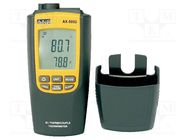 Meter: temperature; digital; LCD; 4-digit; Temp.(IR): -50÷300°C AXIOMET