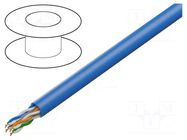 Wire; U/UTP; 4x2x23AWG; 6; outdoor; wire; Cu; Insulation: PE; black BELDEN