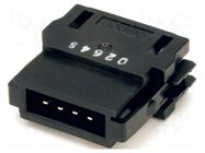 Automation module: I/O connector; DCN4; CompoNET,DeviceNet; male OMRON