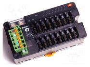 Automation module: in/out extension; -10÷55°C; IP20; DRT2; IN: NPN OMRON