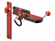 Unlocking mechanism; D4SL-N; Features: key 01 OMRON