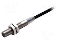 Sensor: inductive; OUT: NPN / NO; 0÷2mm; 10÷30VDC; M8; 2m; IP67 OMRON