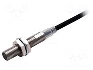 Sensor: inductive; OUT: NPN / NO; 0÷2mm; 10÷30VDC; M8; 2m; IP67 OMRON
