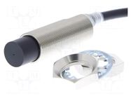 Sensor: inductive; OUT: 2-wire NO; 0÷20mm; 10÷30VDC; M18; 2m; IP67 OMRON