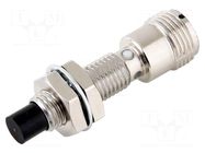 Sensor: inductive; OUT: PNP / NO; 0÷4mm; 10÷30VDC; M8; IP67; PIN: 4 OMRON