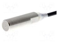 Sensor: inductive; OUT: NPN / NO; 0÷3mm; 12÷24VDC; M12; 2m; IP67 OMRON