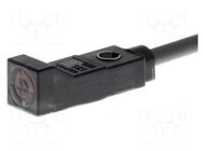 Sensor: inductive; 0÷2.5mm; 2-wire NO; Usup: 10÷30VDC; 50mA; cables OMRON
