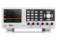 Power supply: programmable laboratory; Ch: 3; 0÷32VDC; 0÷3A; 0÷3A ROHDE & SCHWARZ