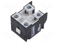 Auxiliary contacts; Auxiliary contacts: NO + NC LOVATO ELECTRIC