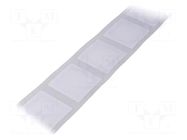 RFID sticker; 13.56MHz; ISO: ISO 14443A; 180BROM; 45x45mm SYSTEM 7 SECURITY