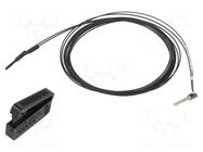 Sensor: fiber-optic; Range: 110÷160mm; Len: 2m; Housing: M3 OMRON