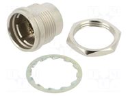 Connector: circular; push-pull; socket; PIN: 12; 1A; HR25; soldering HIROSE