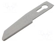 Blade; L: 56mm; W: 11mm; Thk: 0.5mm; 50pcs. SWANN-MORTON