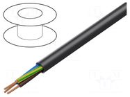Wire; ÖLFLEX® HEAT 105 MC; 2x0.75mm2; stranded; Cu; PVC; black LAPP