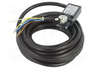 Limit switch; roller lever; NO + NC; cables; 5m PIZZATO ELETTRICA