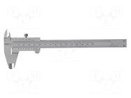 Calliper; Range: 0÷150mm,0÷6"; blister; with analog readouts NEO TOOLS