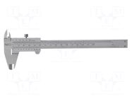 Calliper; Range: 0÷150mm,0÷6"; blister; with analog readouts NEO TOOLS