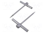 Test acces: earthing resistance measurement kit CHAUVIN ARNOUX