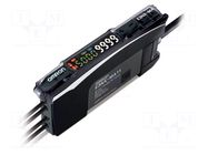 Sensor: optical fiber amplifier; Connection: cables; 2m OMRON