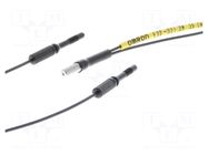 Sensor: fiber-optic; Range: 0÷210mm; IP67; Len: 5m; Housing: M3; 60° OMRON
