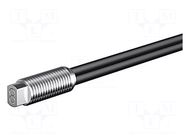 Sensor: fiber-optic; Range: 0÷1680mm; IP67; Len: 2m; Housing: M6 OMRON