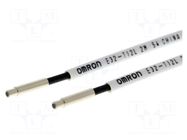 Sensor: fiber-optic; Range: 2600÷3900mm; IP67; Len: 2m; Housing: Ø3 OMRON