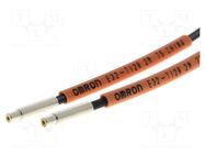 Sensor: fiber-optic; Range: 3000mm; IP67; Len: 2m; Housing: Ø3 OMRON