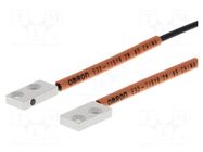 Sensor: fiber-optic; Range: 1120mm; IP67; Len: 2m; Dim: 15x3x8mm OMRON