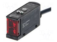 Sensor: photoelectric; Range: 100mm; NPN; diffuse-reflective OMRON