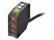 Sensor: photoelectric; NPN; DARK-ON,LIGHT-ON; diffuse-reflective OMRON