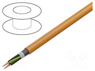 Wire: servo drive; ÖLFLEX® SERVO FD 781 CY; 4G4mm2; orange; Cu LAPP