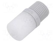 Sound suppression silencer; max.10bar; Thread: R 1/8"; outside SMC