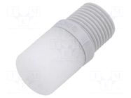 Sound suppression silencer; max.10bar; Thread: R 1/8"; outside SMC
