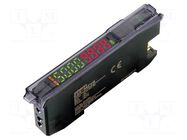 Sensor: optical fiber amplifier; E3X OMRON