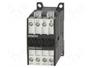 Contactor: 3-pole; NO x3; Auxiliary contacts: NC; 110VDC; 18A; J7KN OMRON
