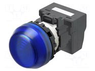 Control lamp; 22mm; M22N; -25÷55°C; Illumin: LED; Ø22.3mm; IP66 OMRON